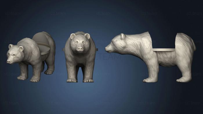 Статуэтки животных Медведь